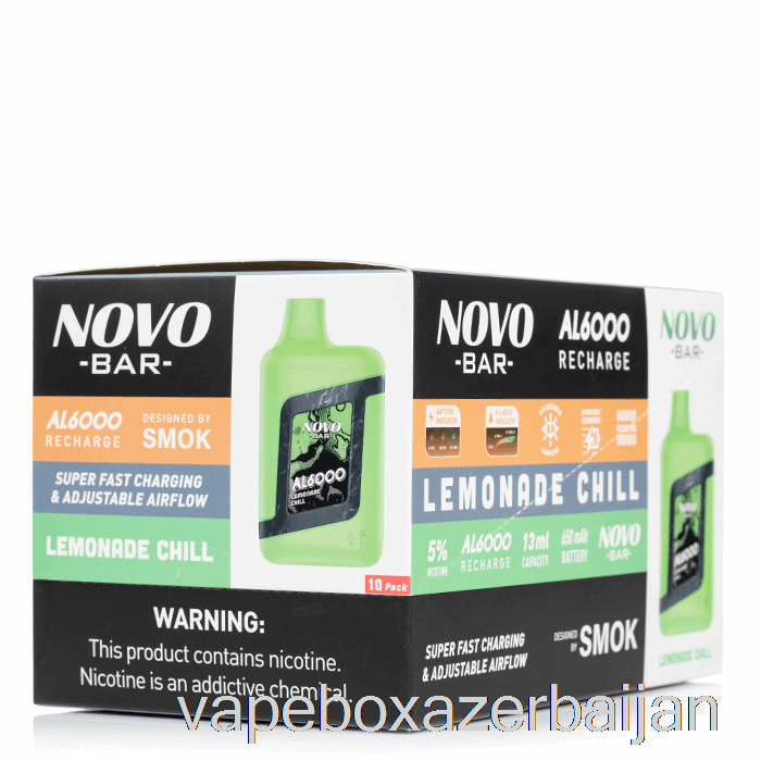 Vape Baku [10-Pack] SMOK Novo Bar AL6000 Disposable